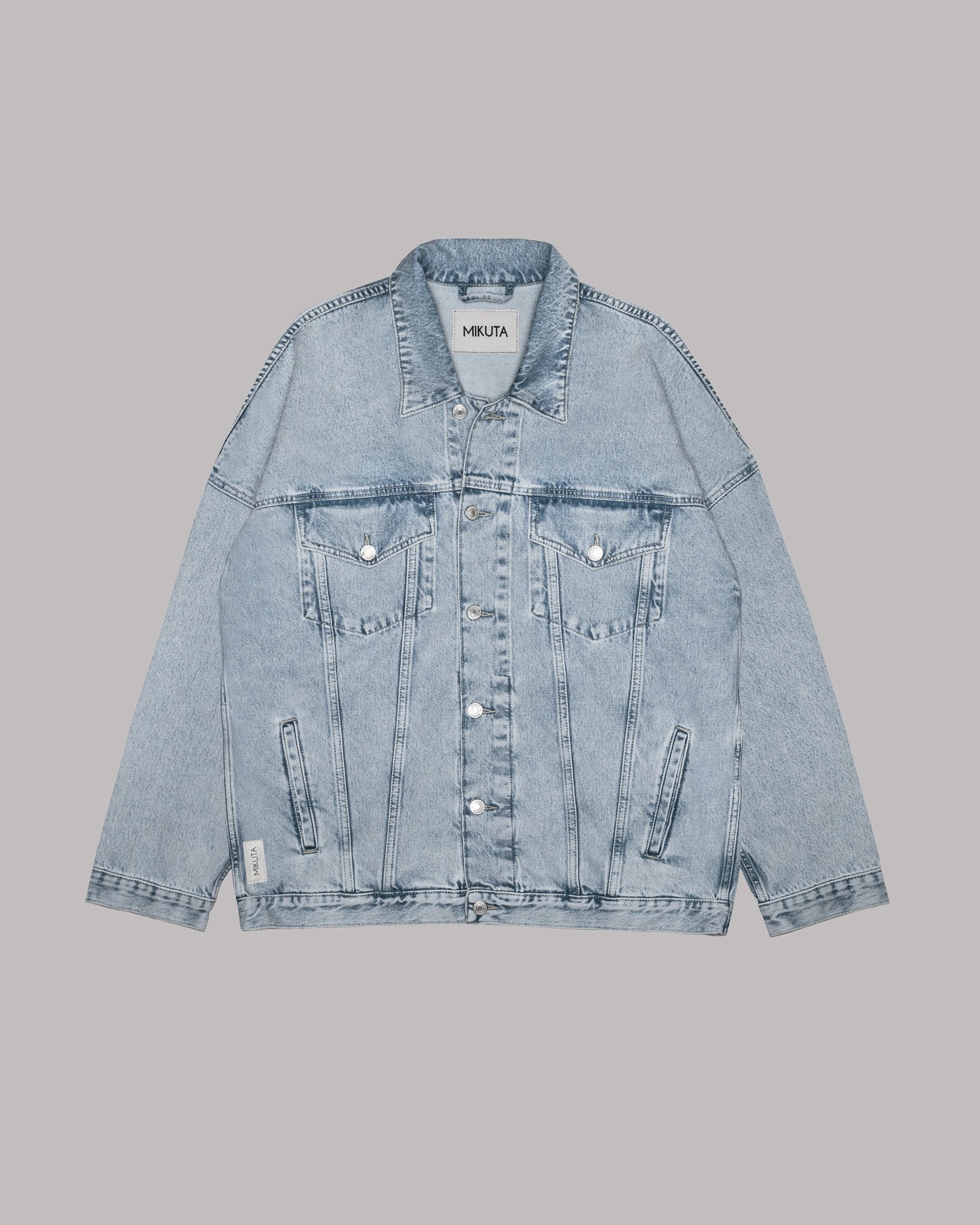 The Blue Oversized Denim Jacket