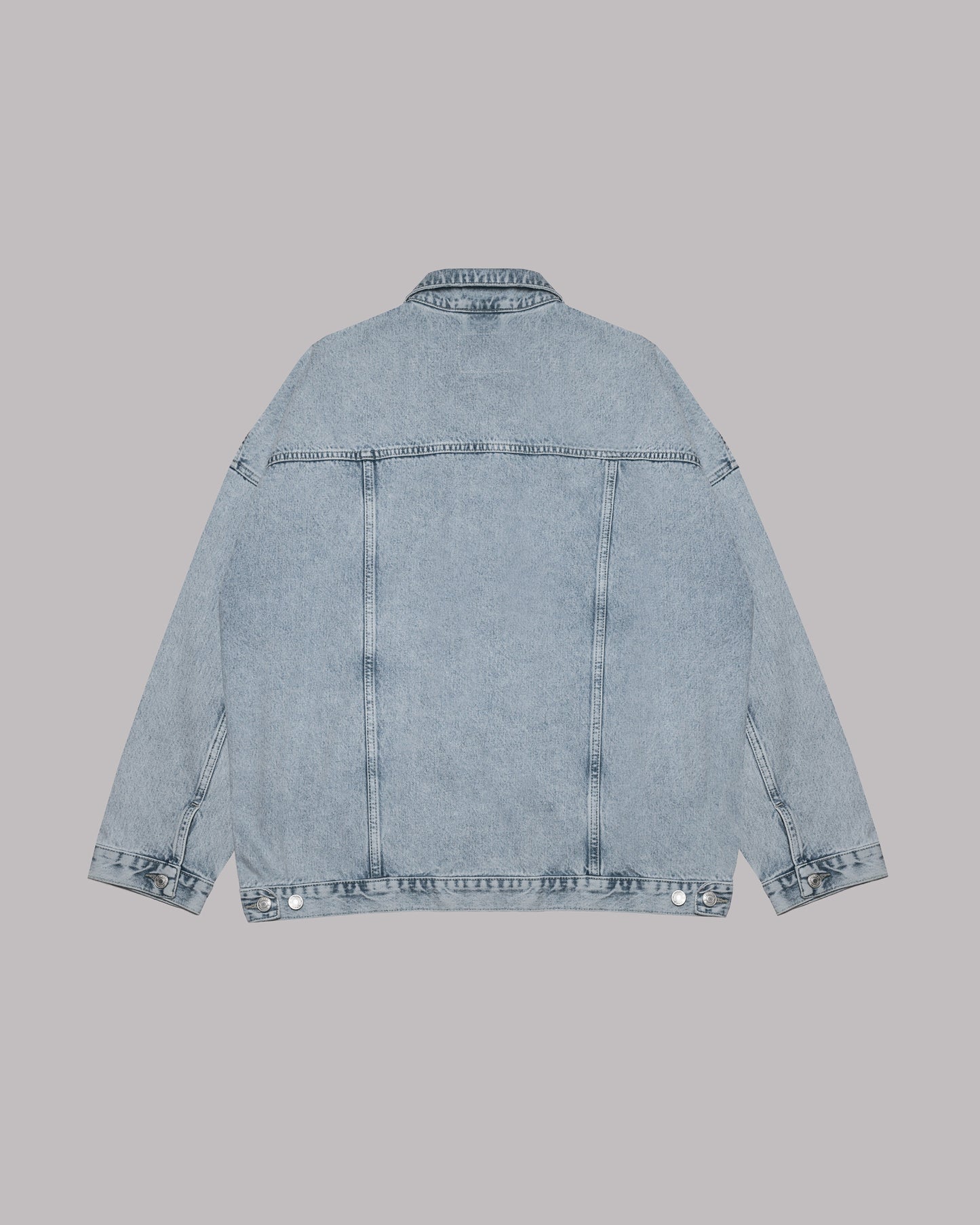 The Blue Oversized Denim Jacket